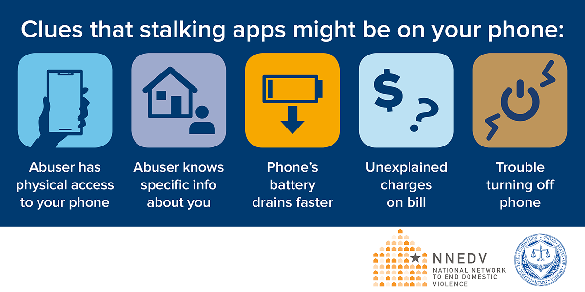 Stalking app infographic